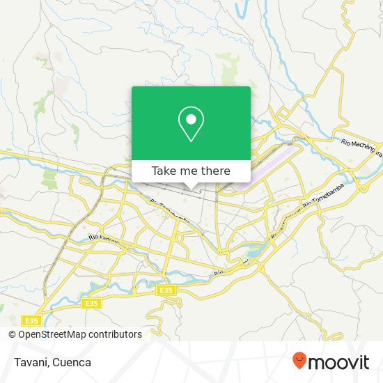 Tavani map