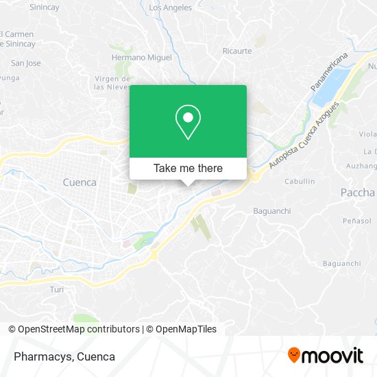 Pharmacys map