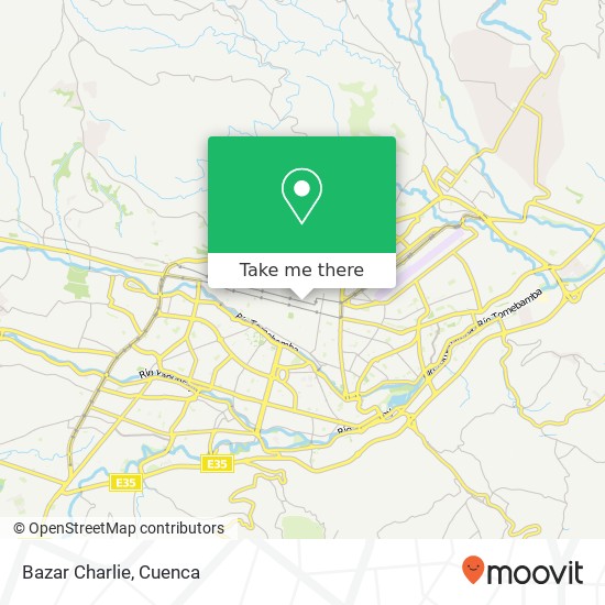 Bazar Charlie map