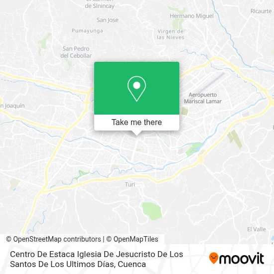 Centro De Estaca Iglesia De Jesucristo De Los Santos De Los Ultimos Días map