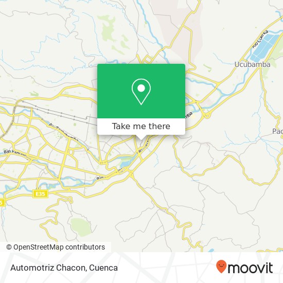 Automotriz Chacon map
