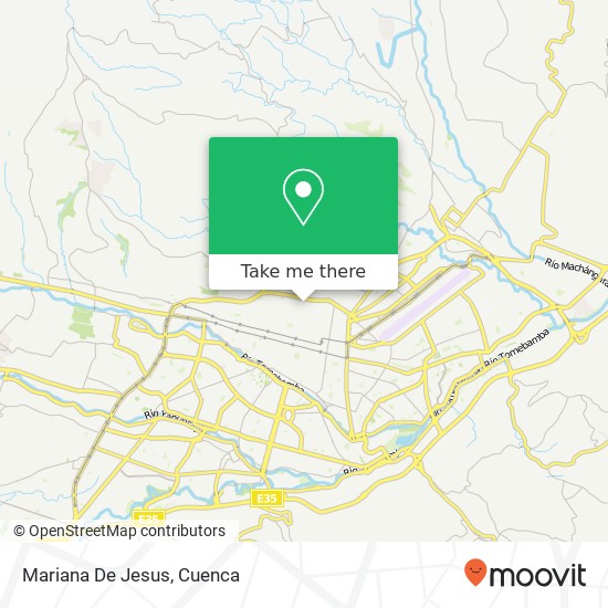 Mariana De Jesus map