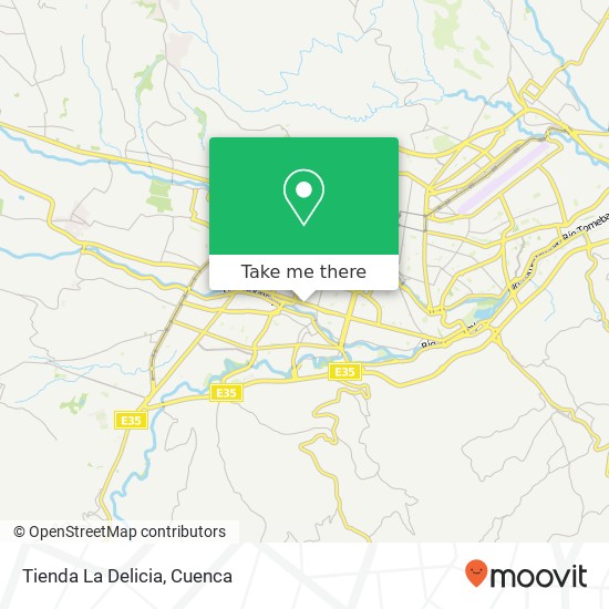 Tienda La Delicia map