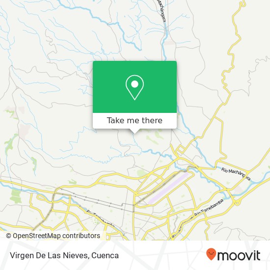 Virgen De Las Nieves map