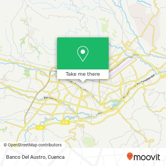 Banco Del Austro map