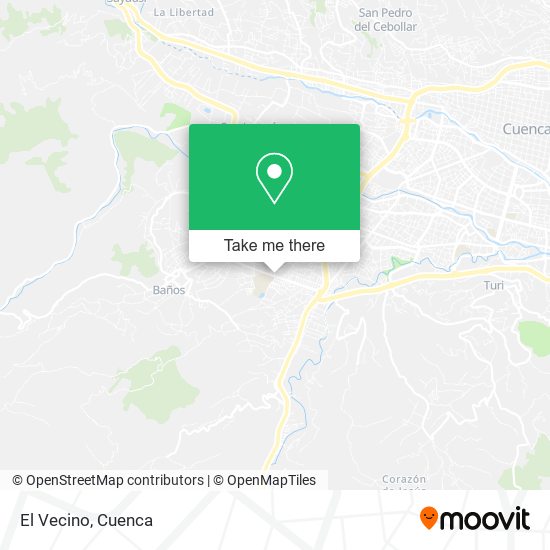 El Vecino map