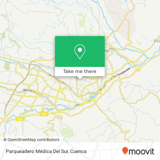 Parqueadero Médica Del Sur map