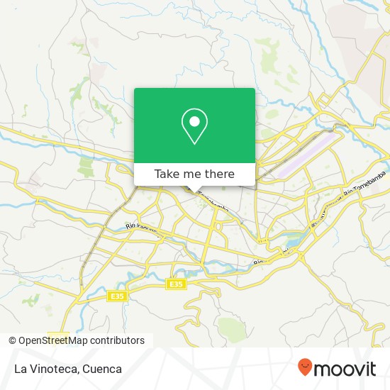 La Vinoteca map