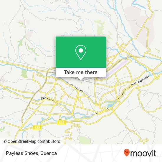 Payless Shoes map