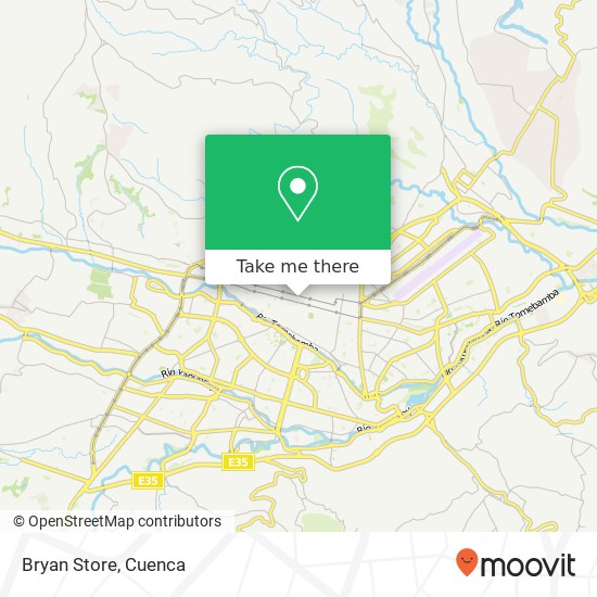 Bryan Store map