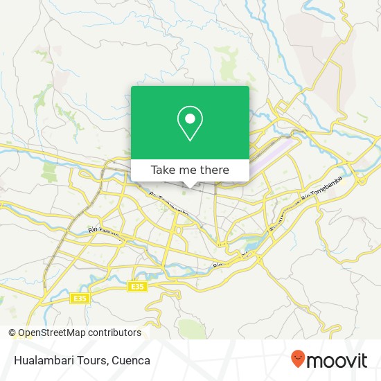 Hualambari Tours map