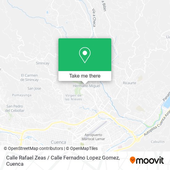 Calle Rafael Zeas / Calle Fernadno Lopez Gomez map