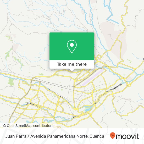 Juan Parra / Avenida Panamericana Norte map