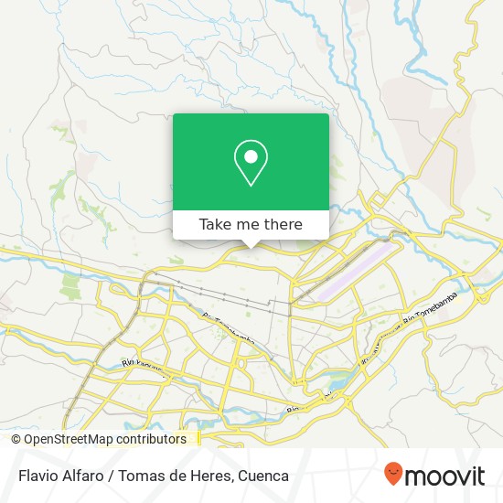 Flavio Alfaro / Tomas de Heres map