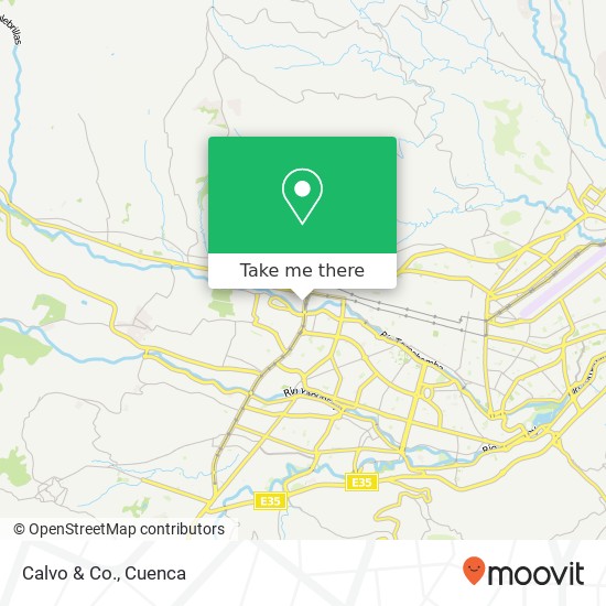 Calvo & Co. map