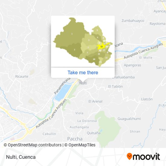 Nulti map