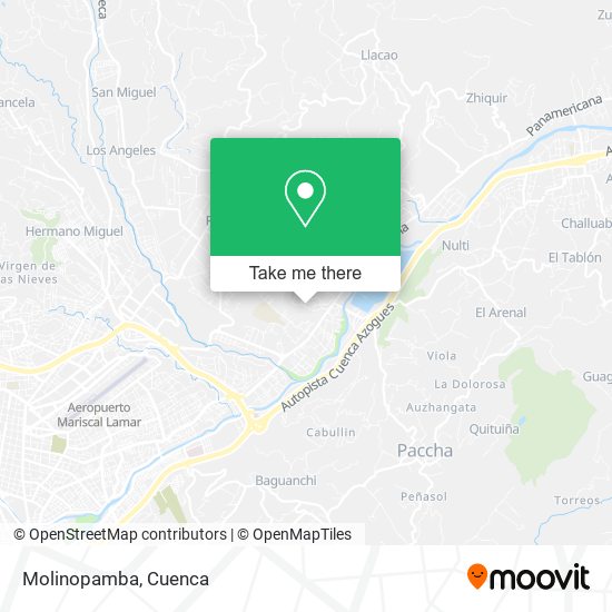 Molinopamba map