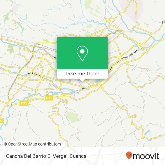 Cancha Del Barrio El Vergel map