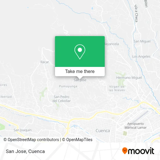 San Jose map