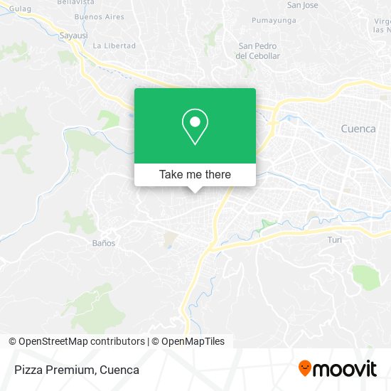 Pizza Premium map