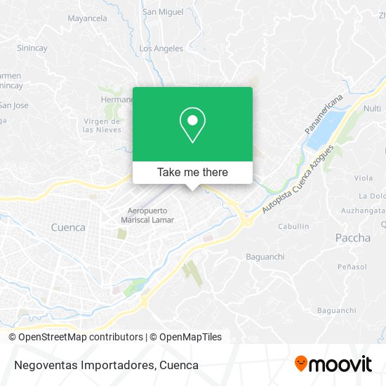 Negoventas Importadores map