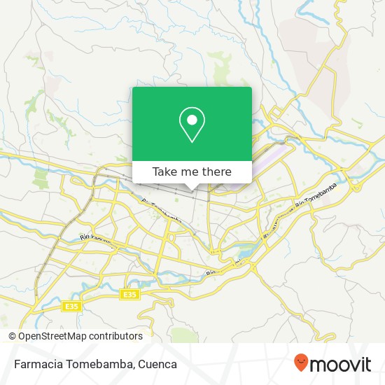 Farmacia Tomebamba map