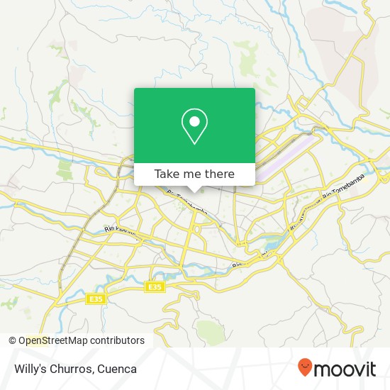 Willy's Churros map