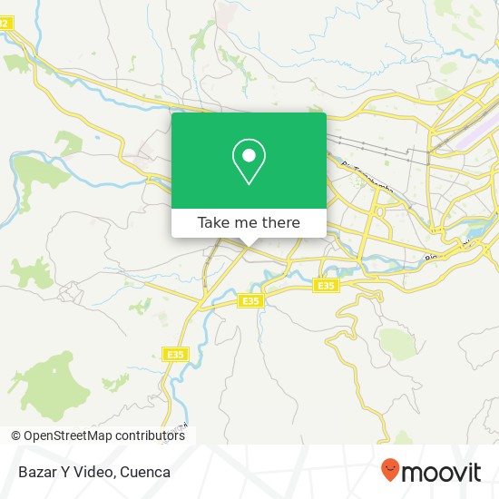 Bazar Y Video map