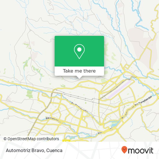 Automotriz Bravo map
