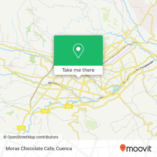 Moras Chocolate Cafe map