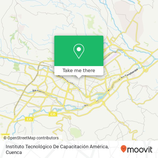 Instituto Tecnológico De Capacitación América map