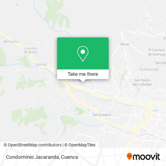 Condominio Jacaranda map