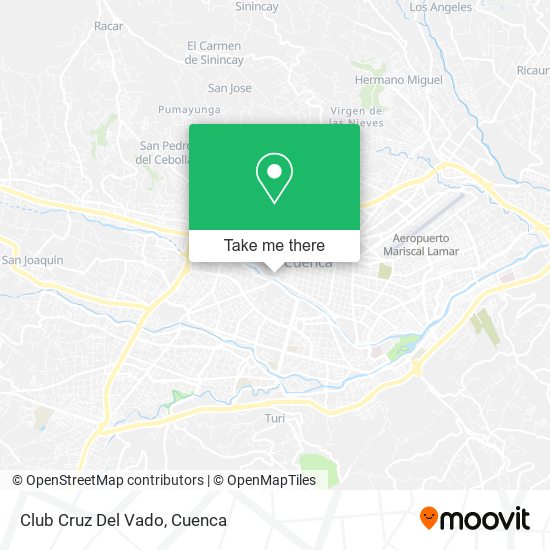 Club Cruz Del Vado map