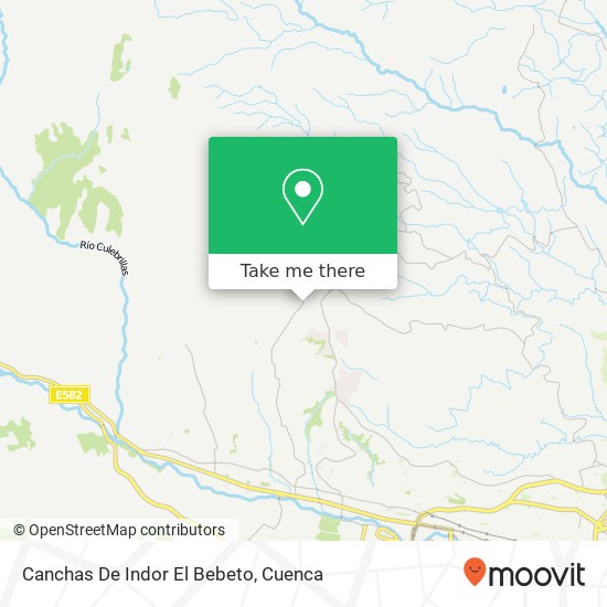 Canchas De Indor El Bebeto map