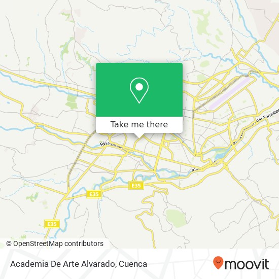 Academia De Arte Alvarado map