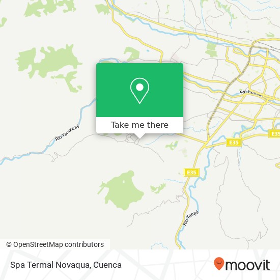 Spa Termal Novaqua map