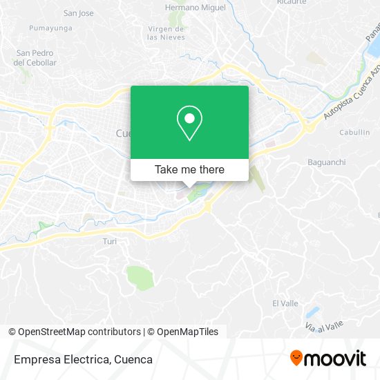 Empresa Electrica map
