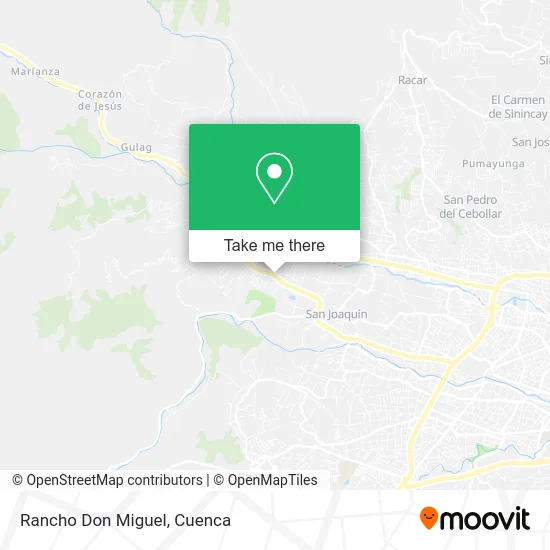 Rancho Don Miguel map