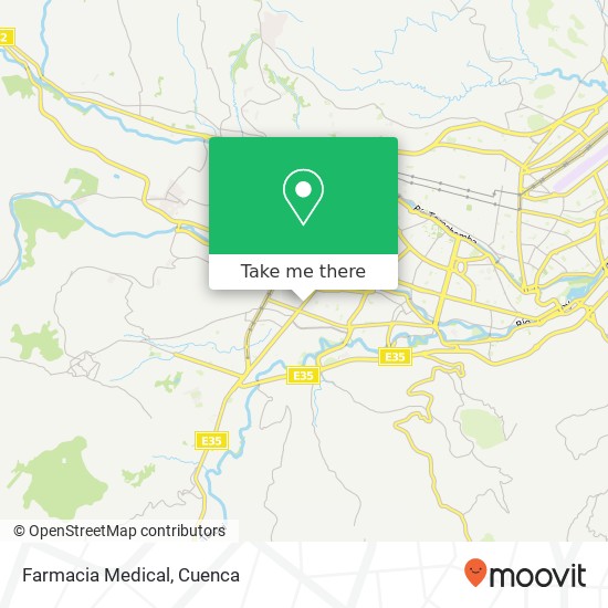 Farmacia Medical map