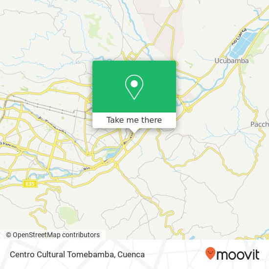 Centro Cultural Tomebamba map