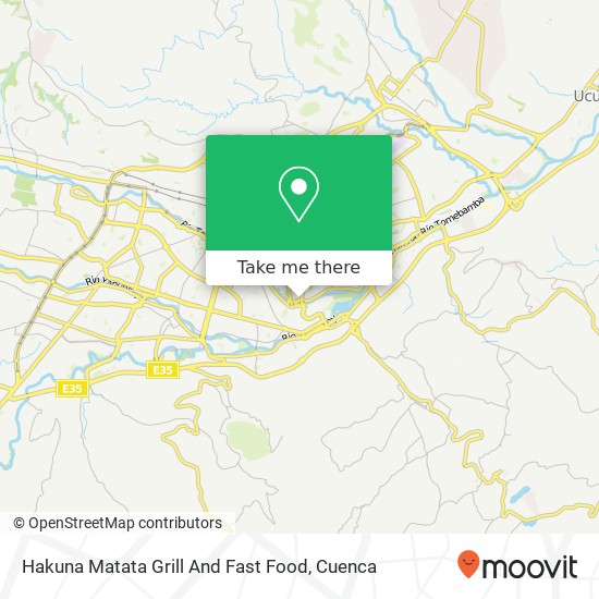 Hakuna Matata Grill And Fast Food map