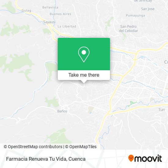 Farmacia Renueva Tu Vida map