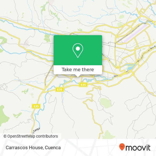 Carrascos House map