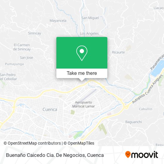 Buenaño Caicedo Cia. De Negocios map