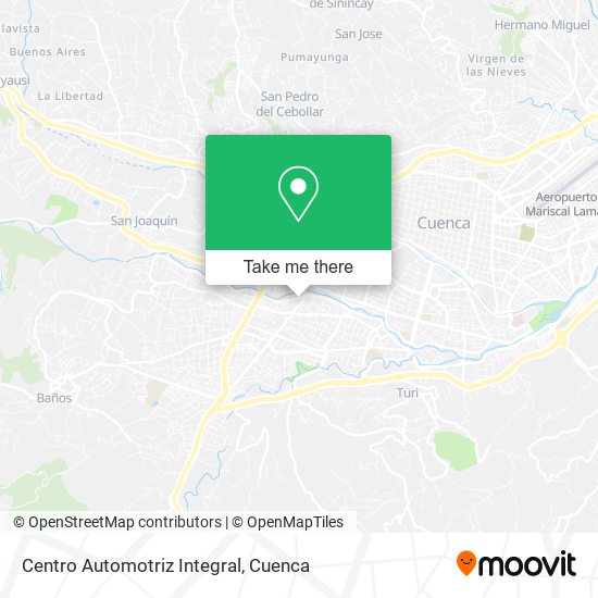 Centro Automotriz Integral map