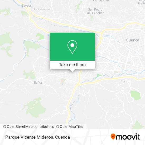 Parque Vicente Mideros map