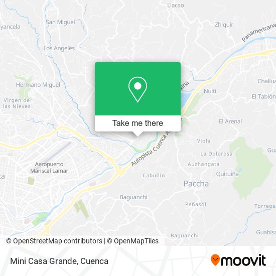 Mini Casa Grande map