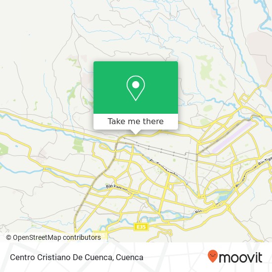 Centro Cristiano De Cuenca map