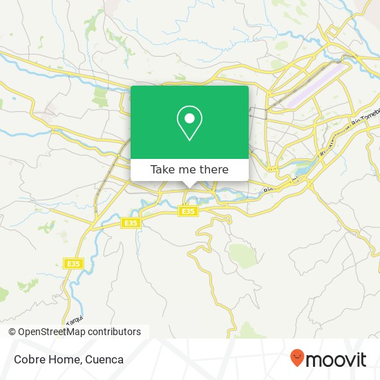 Cobre Home map