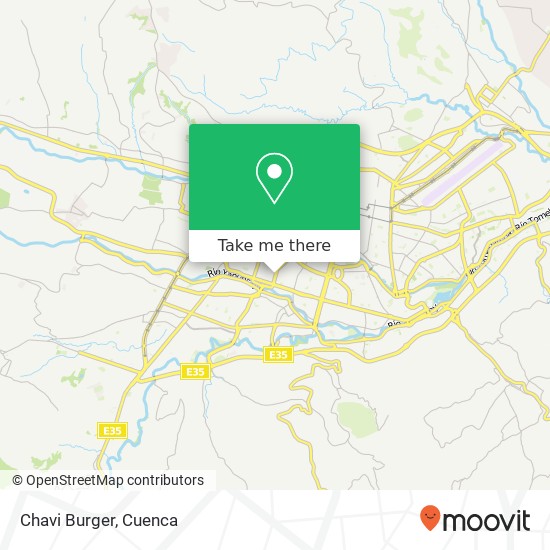 Chavi Burger map